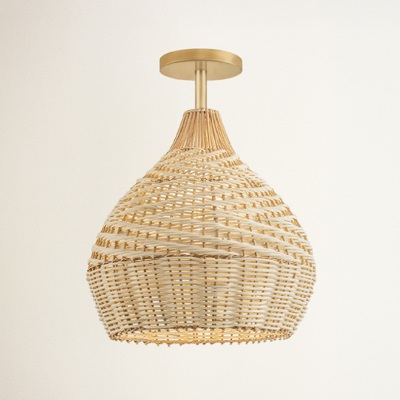 Grandeur Rattan Pendant Light