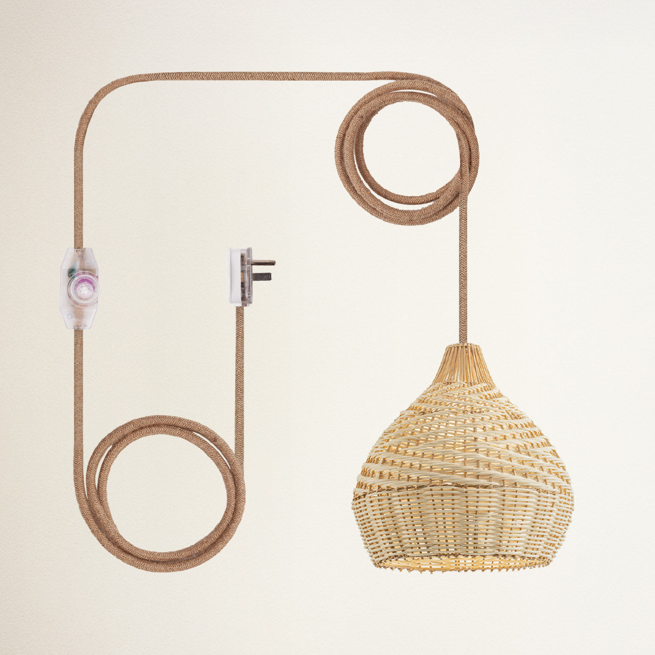 Grandeur Rattan Pendant Light