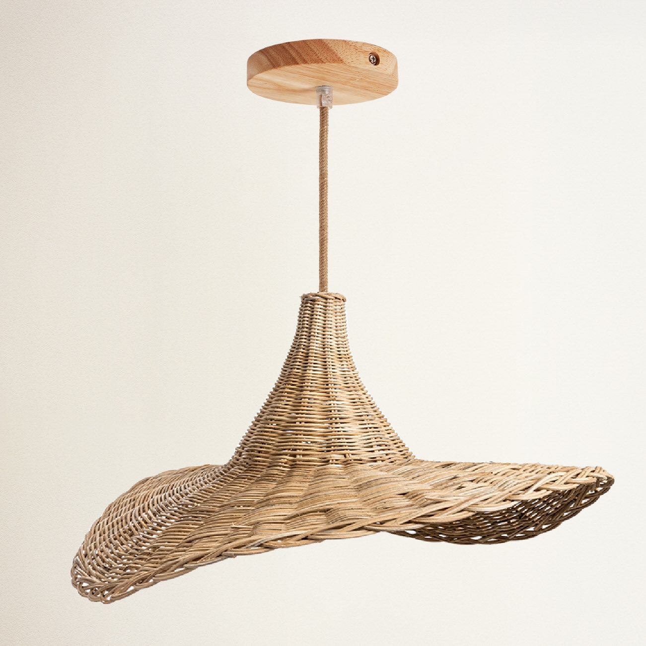Zen Rattan Pendant Light