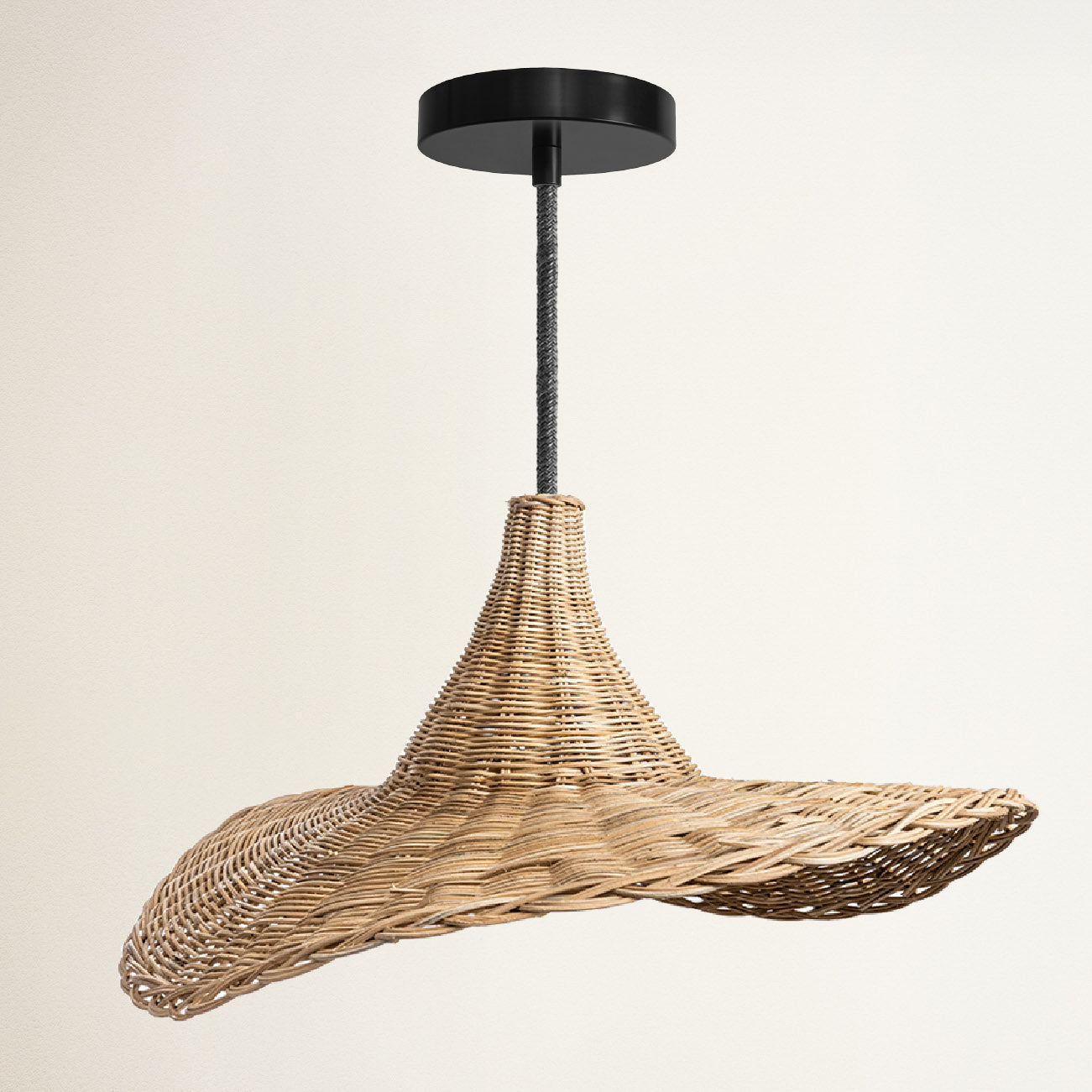 Zen Rattan Pendant Light