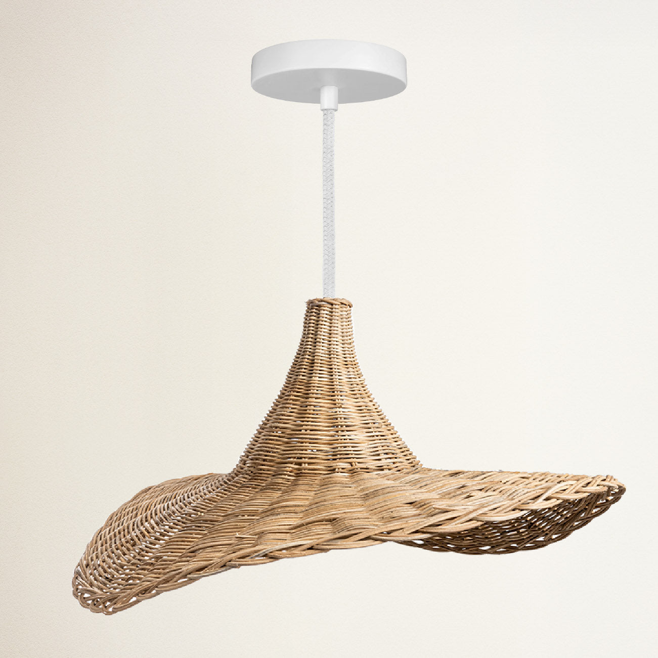 Zen Rattan Pendant Light