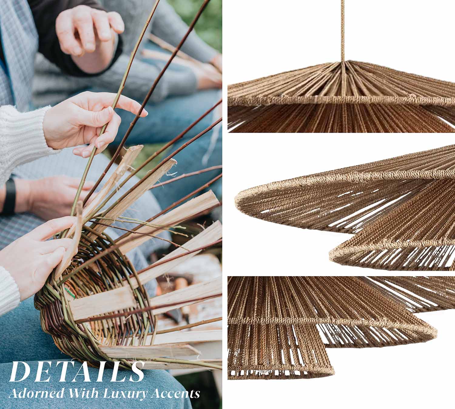 Outdoor Sammie Tier Rattan Pendant Light