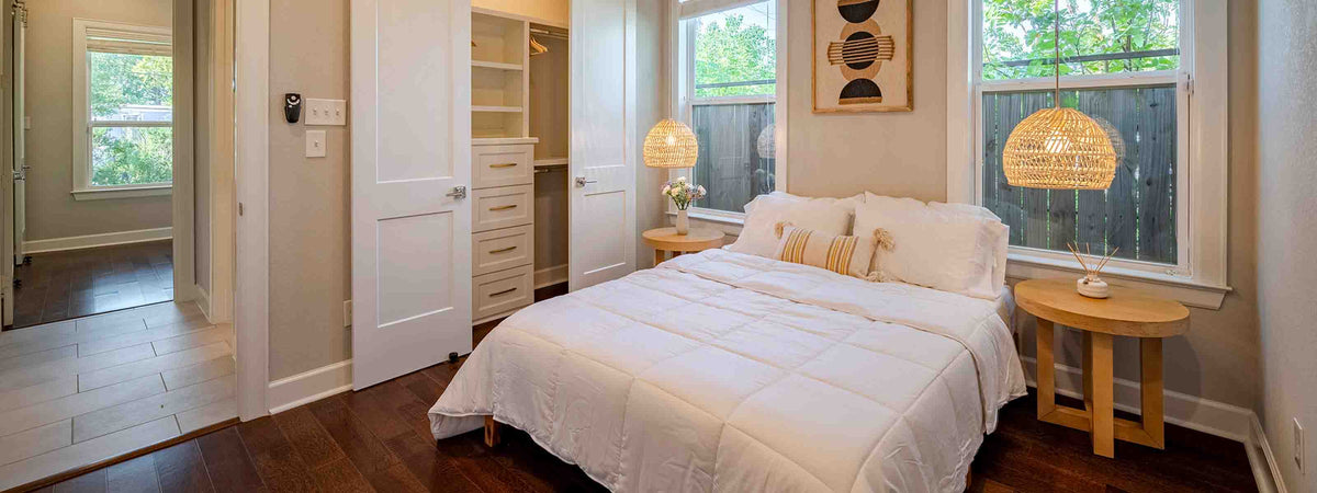 step into our new world bedroom