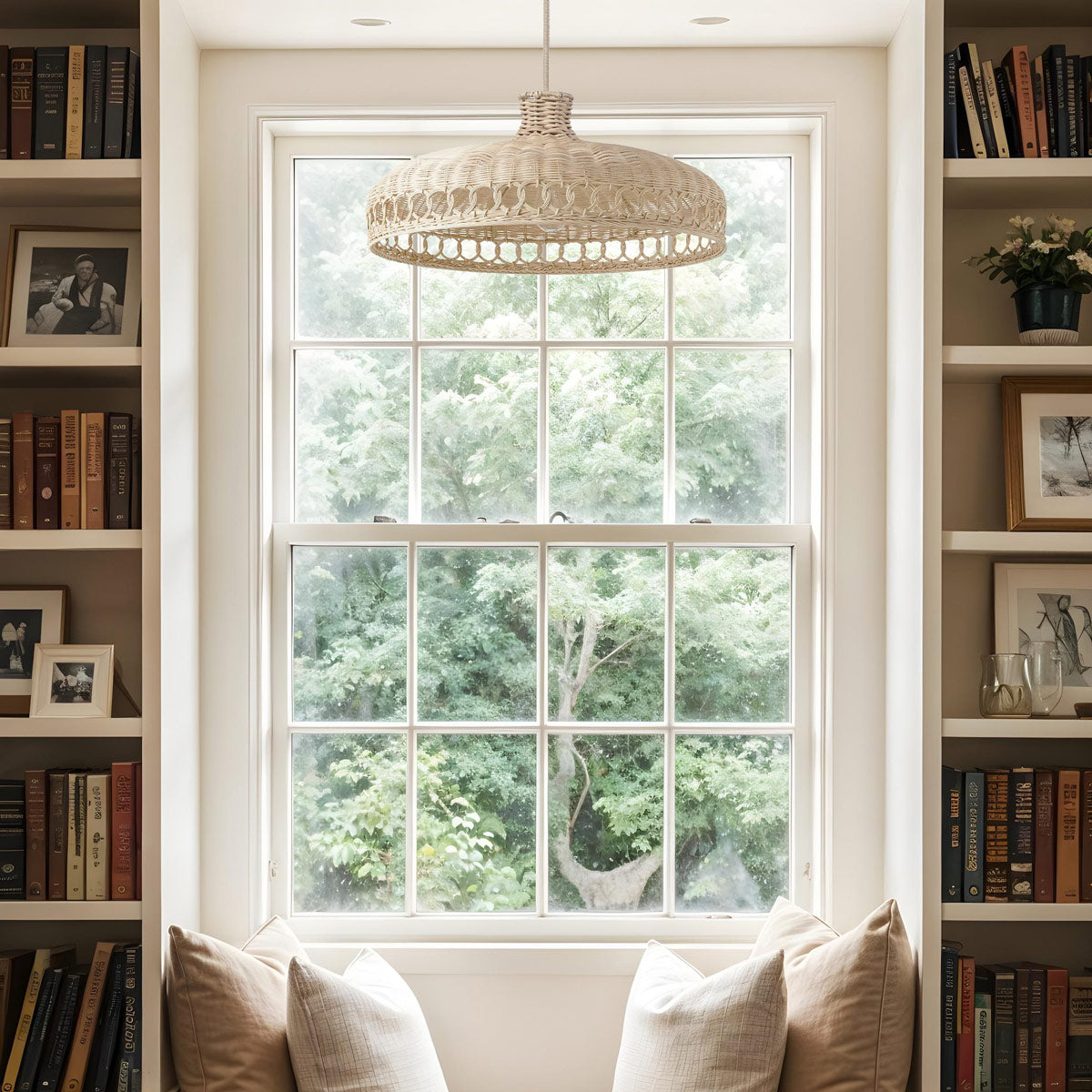 Verona Rattan Pendant Light