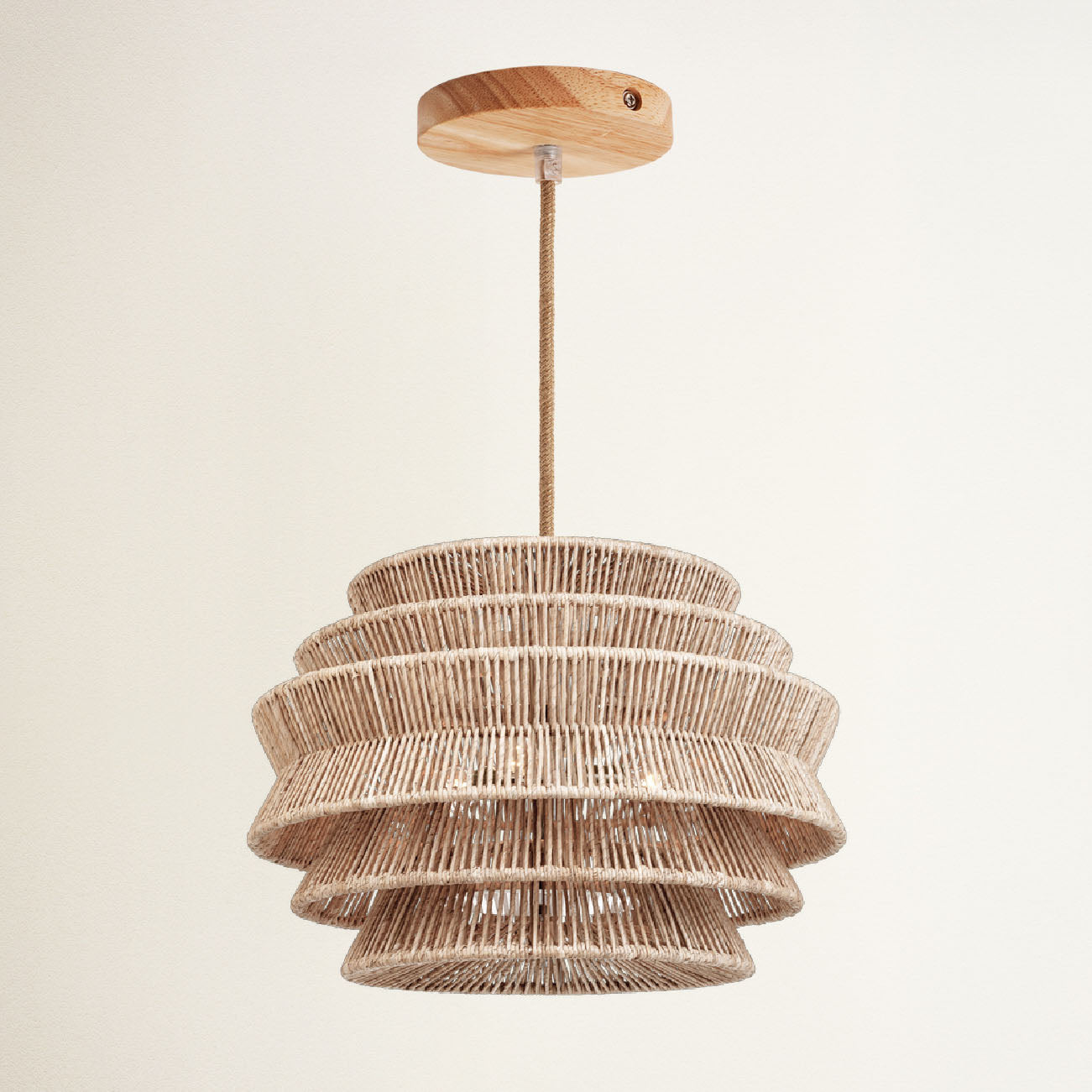 Veronica Rattan Pendant Light
