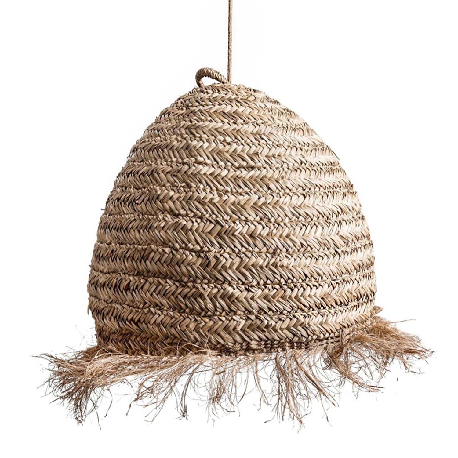 whispering seagrass pendant light