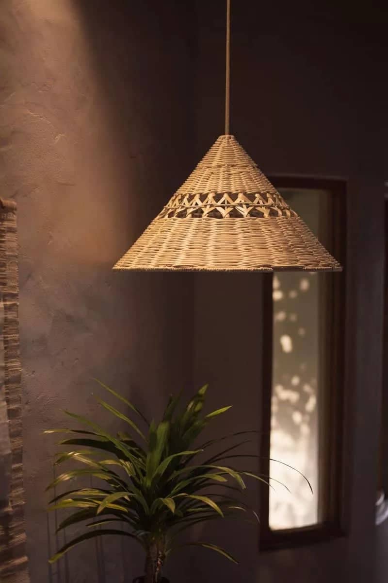 Heidi Rattan Pendant Light - Rowabi