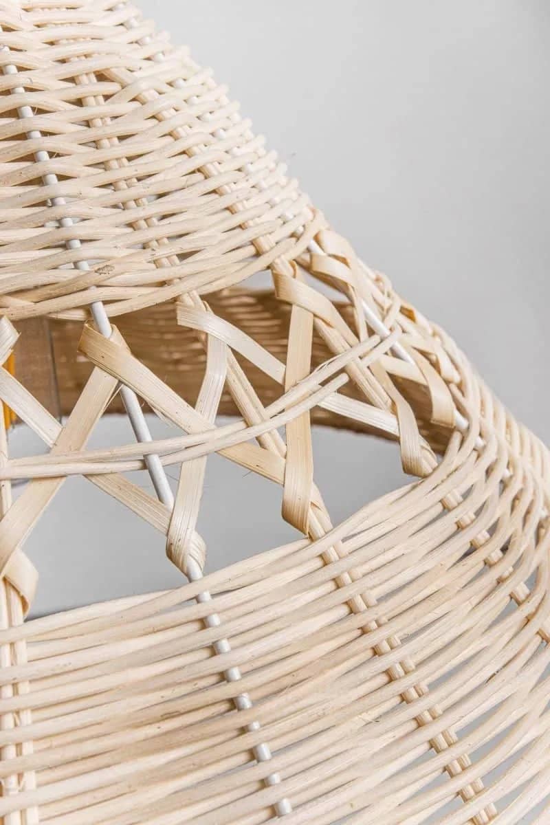 Heidi Rattan Pendant Light - Rowabi