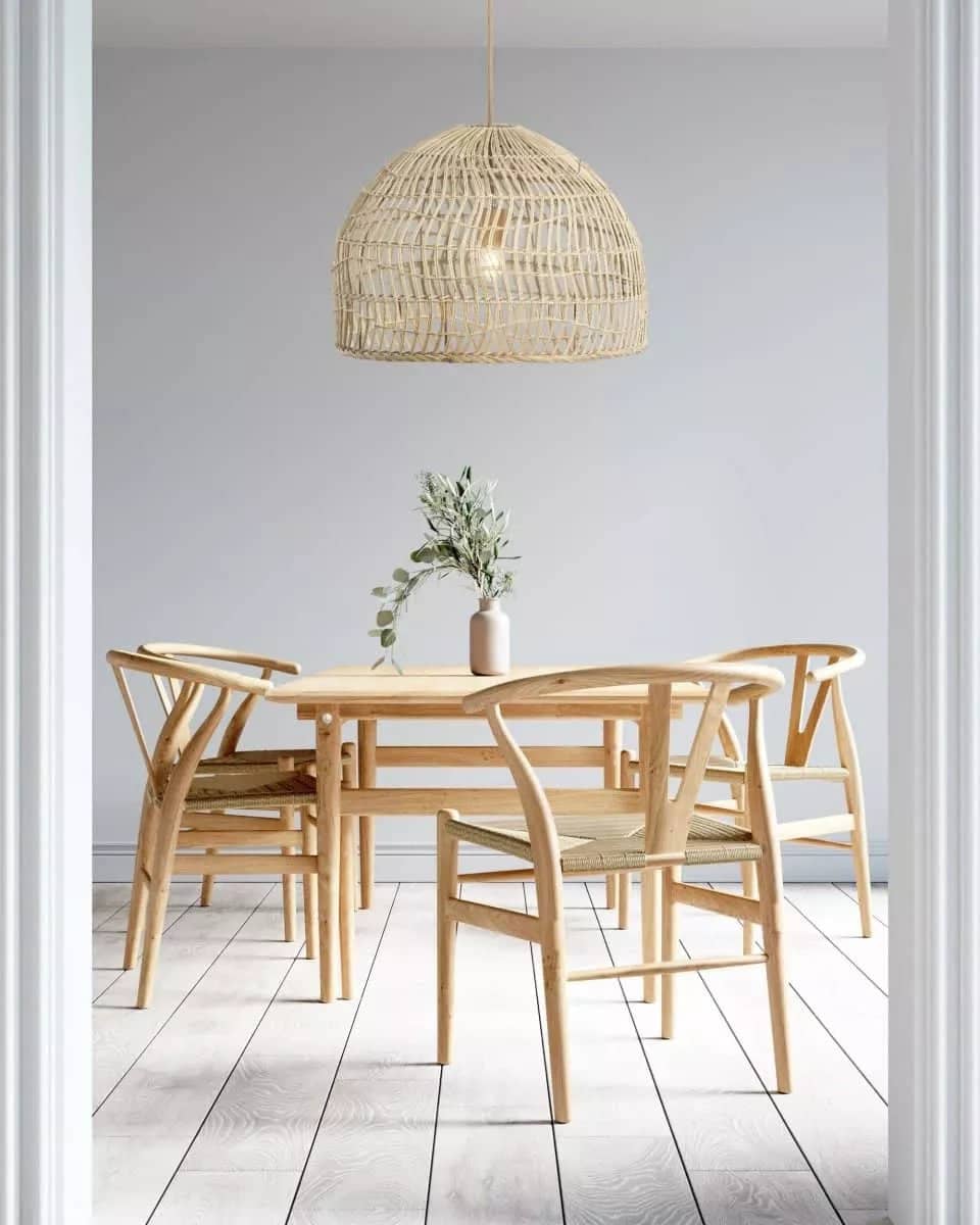 Jace Rattan Pendant Light - Rowabi
