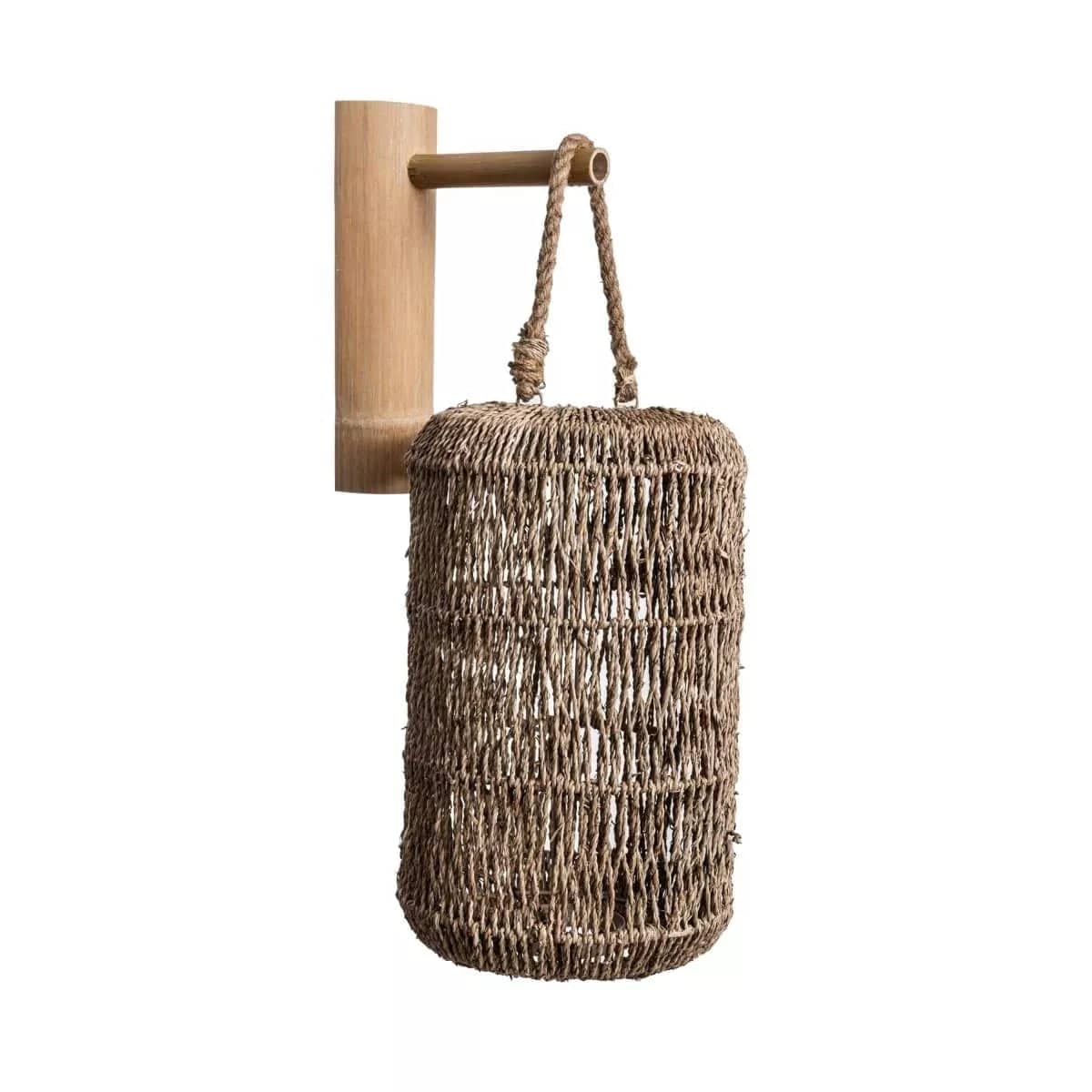 Kai Jute Lantern Lamp - Rowabi