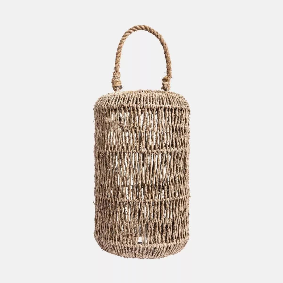 Kai Jute Lantern Lamp - Rowabi