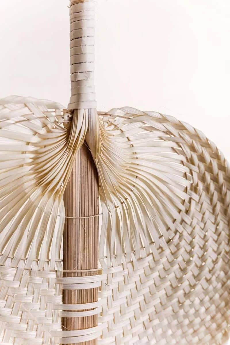 Palmera Dated Bamboo Fan Decor - Rowabi