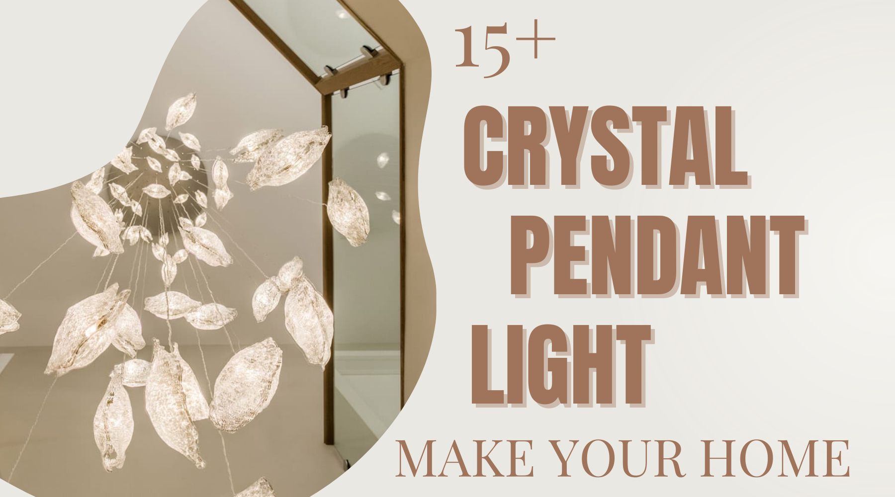 crystal pendant lights for kitchen island