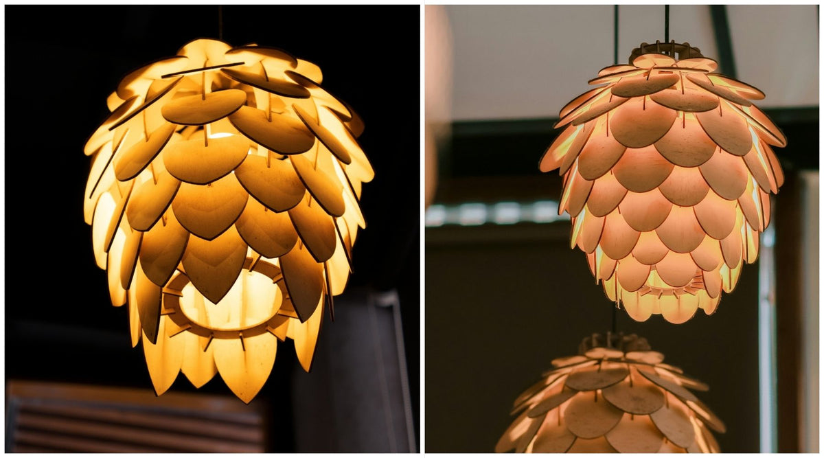 capiz pendant light
