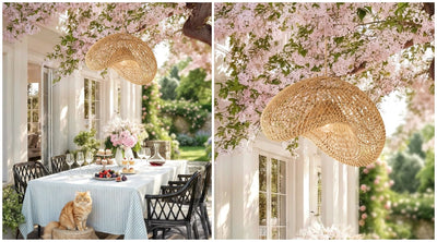 how easy is the outdoor sepherina rattan pendant light to clean