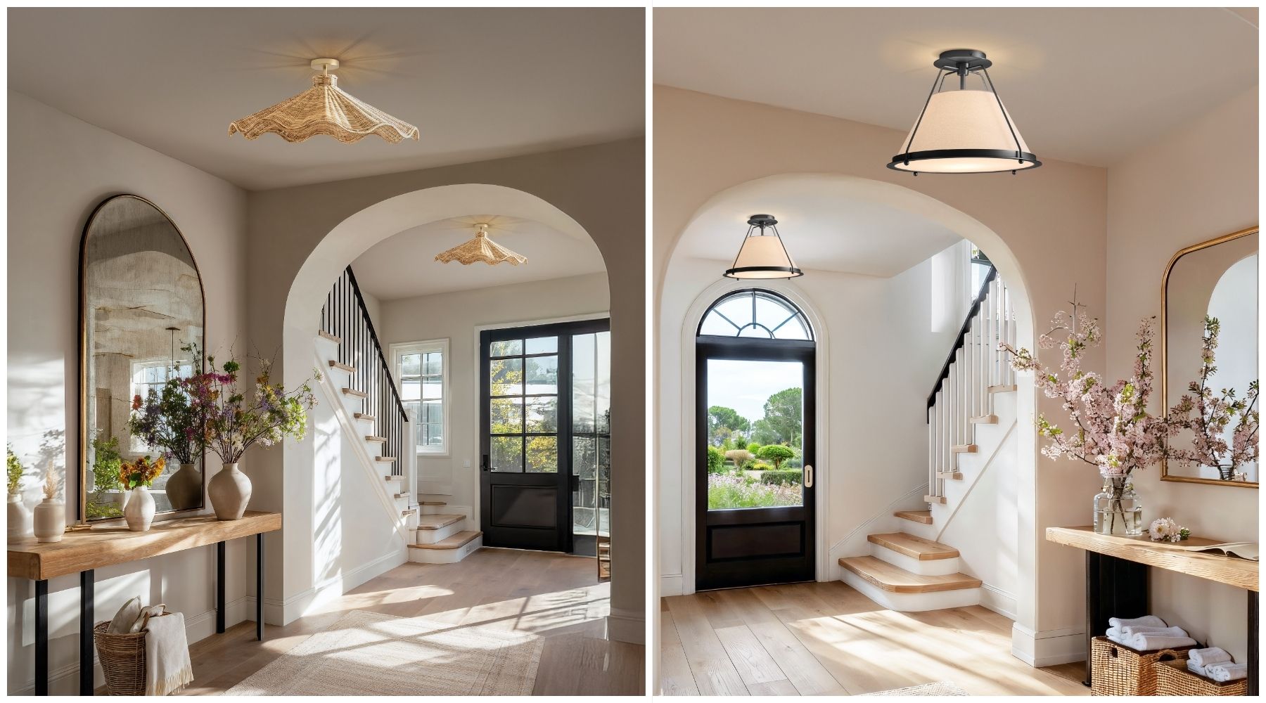 25+ Foyer, Hallways, Entryway Lighting Ideas