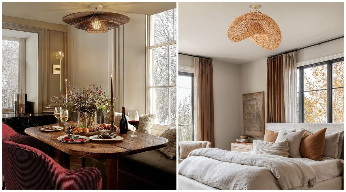vintage flush mount ceiling light