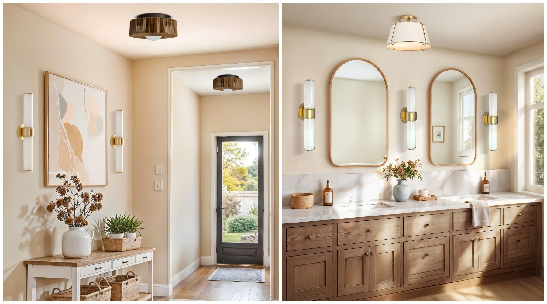 proper wall sconce placement