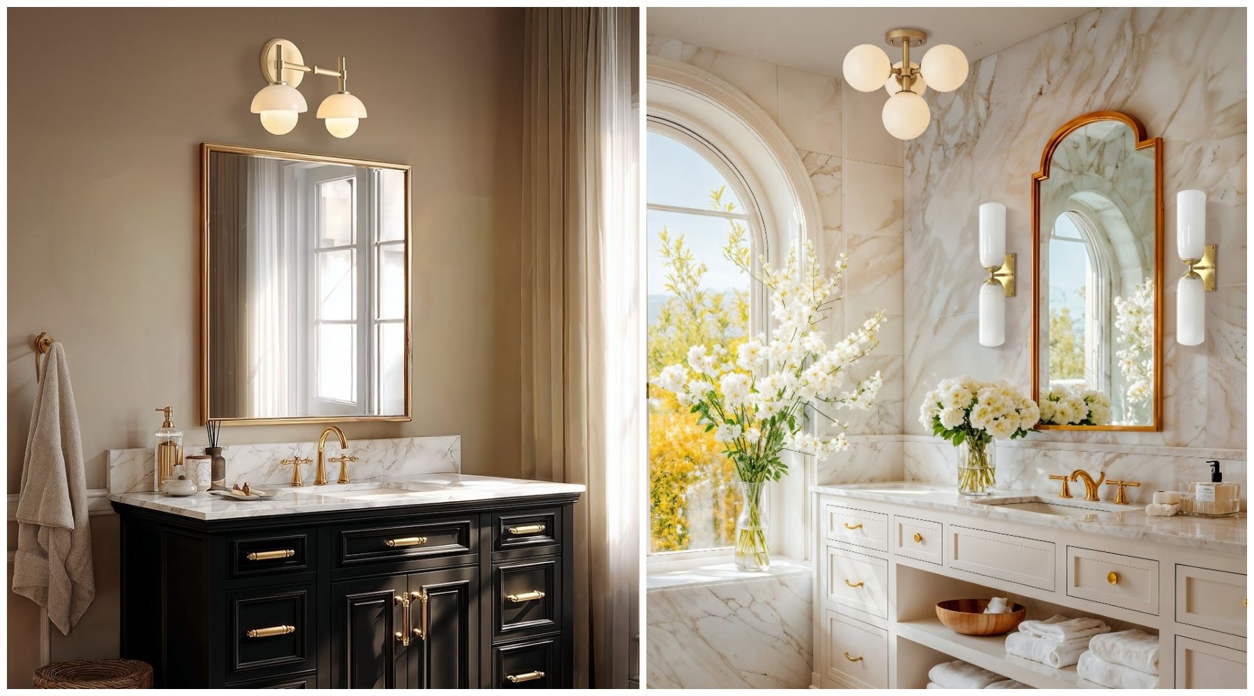 how to choose the best bathroom vanity lighting