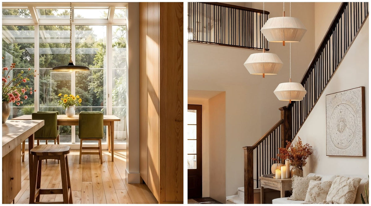 what height to hang pendant lights and chandeliers
