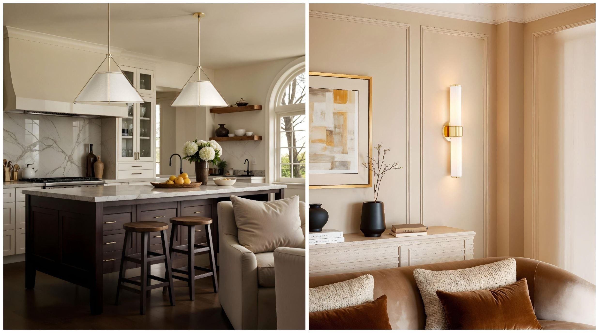 how to hide a wall lamp cord