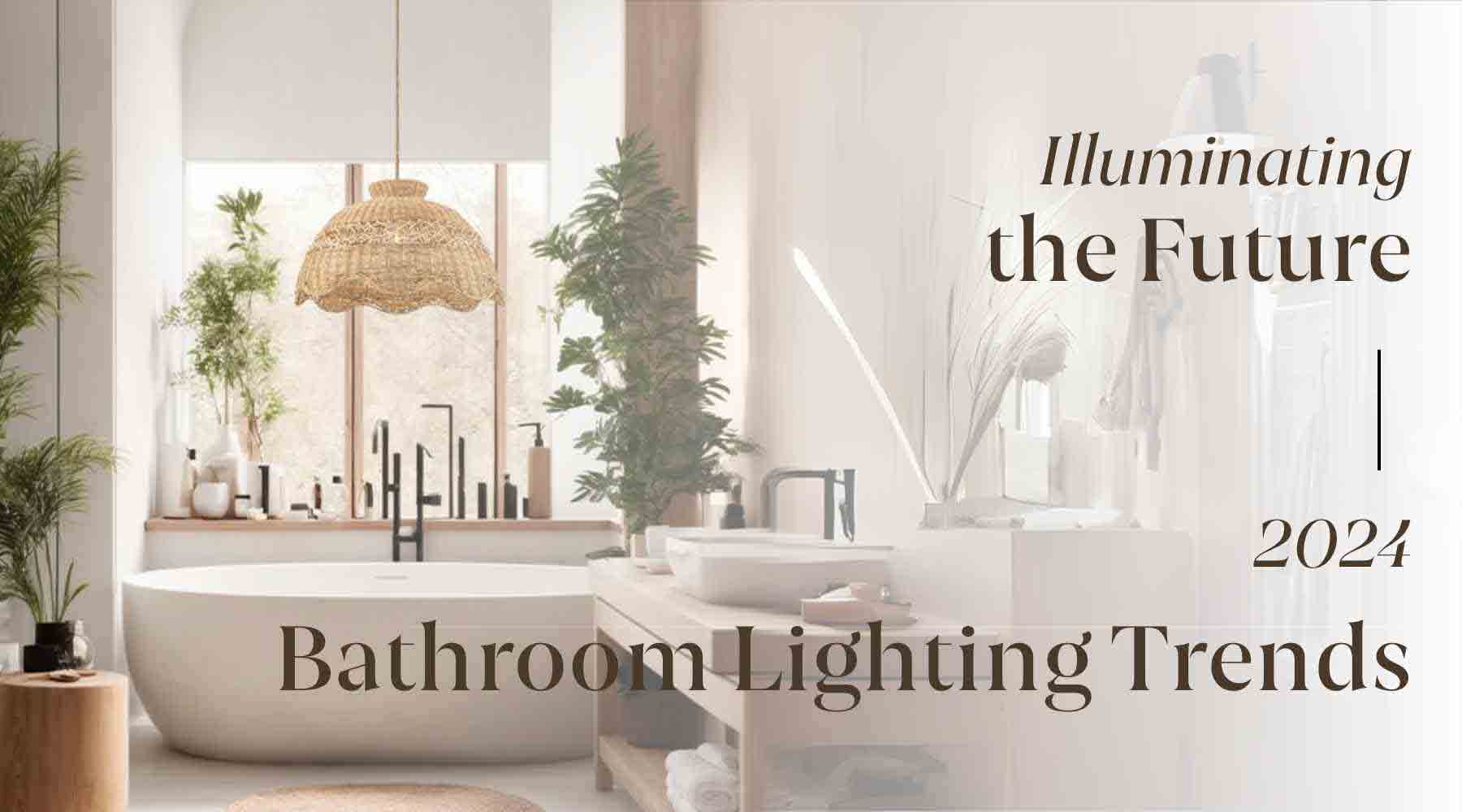 bathroom lighting trends 2024