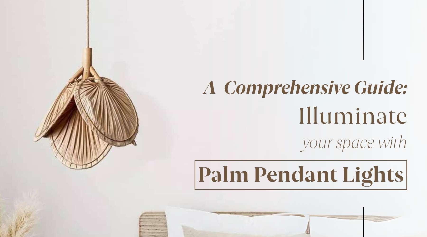palm pendant lights