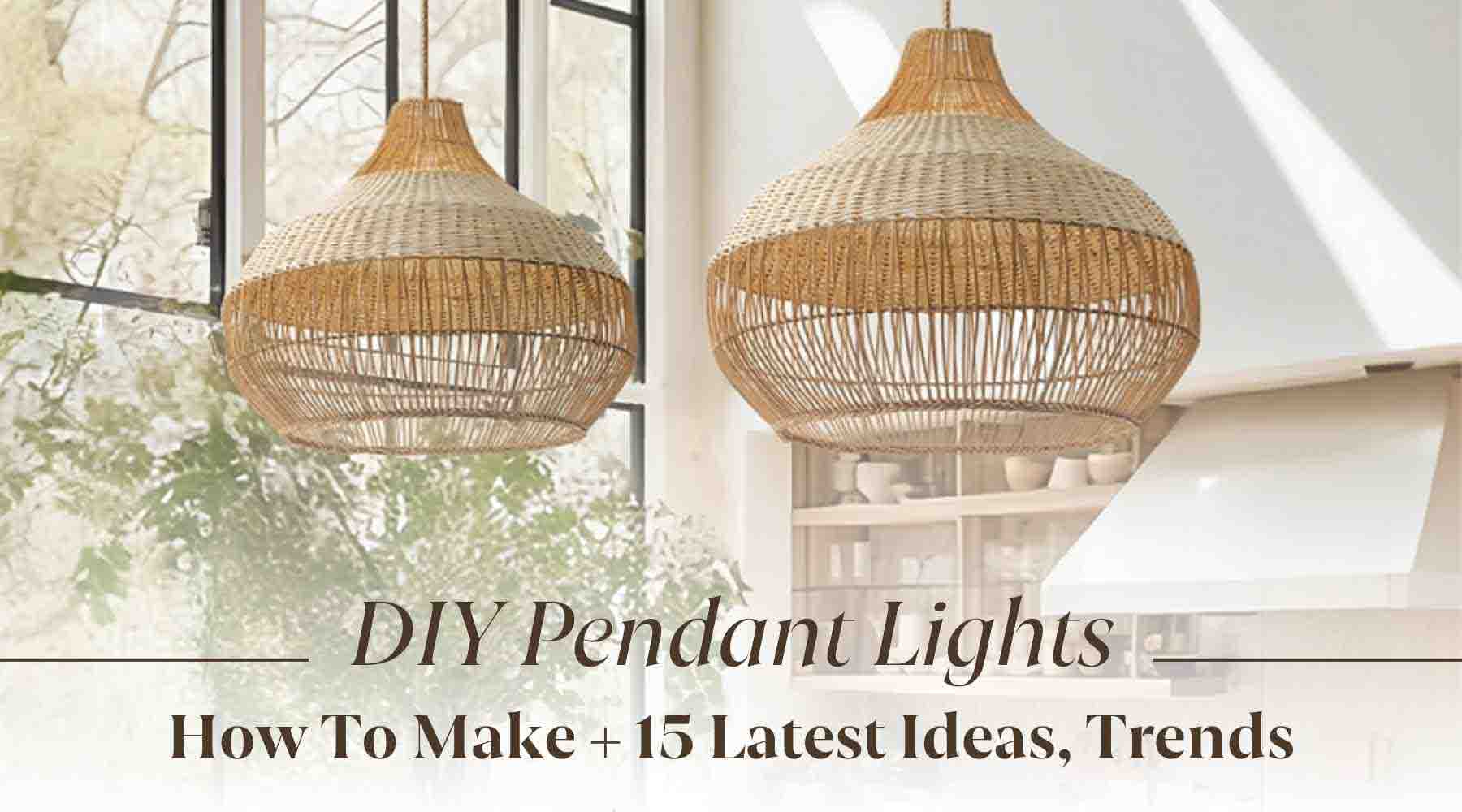 diy pendant lights