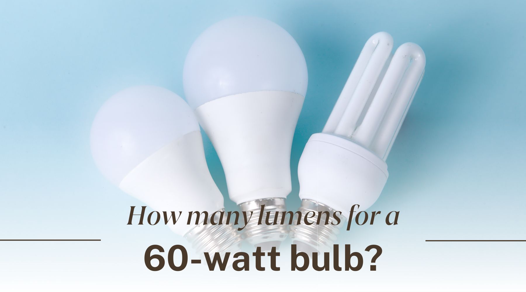 how many lumens is a 60 watt bulb