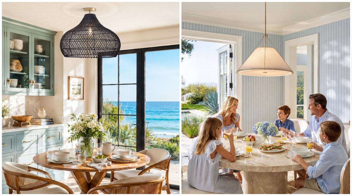 pendant light sightlines how to hang lights without blocking the view