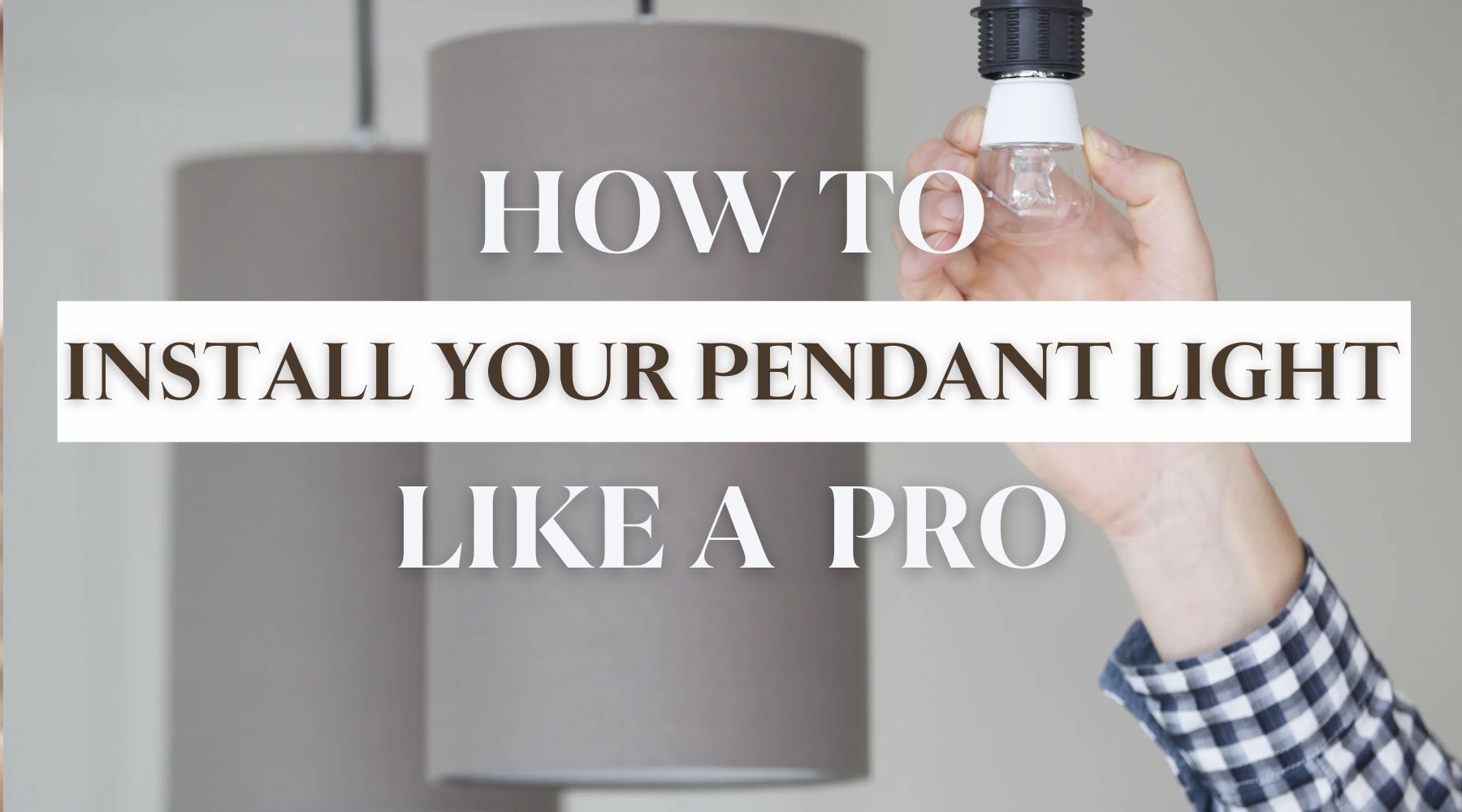 how to install your pendant light like a pro