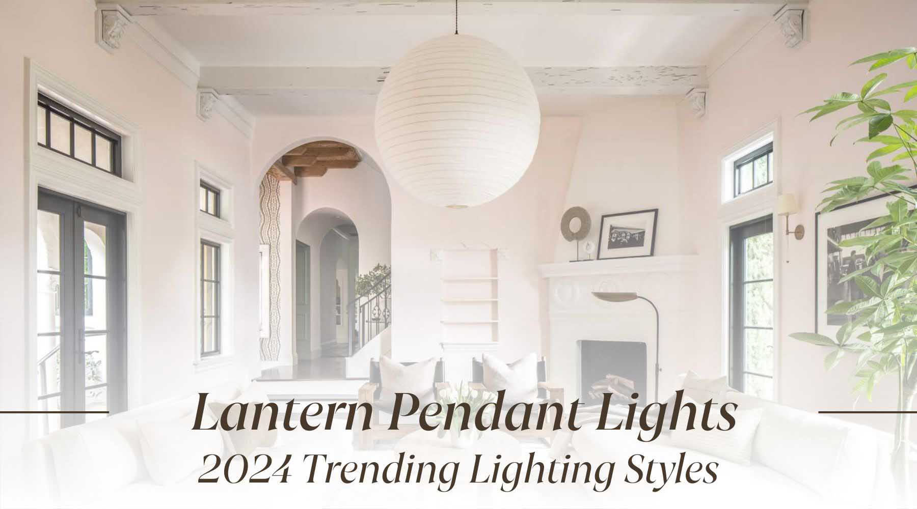 lantern pendant light