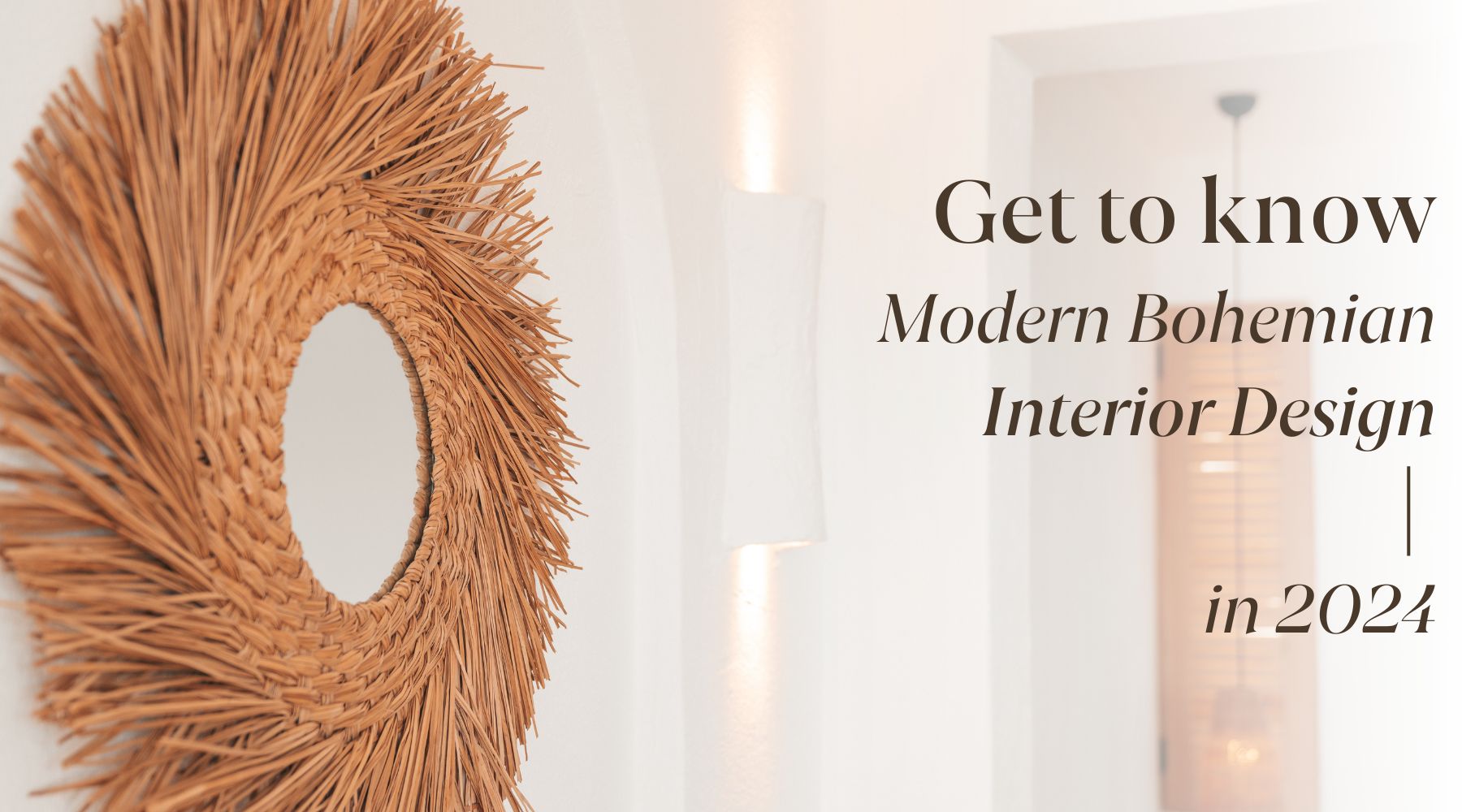 modern bohemian interior design
