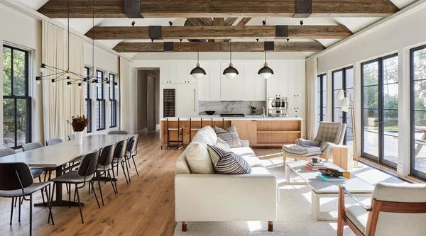 Modern farmhouse living room - Rowabi