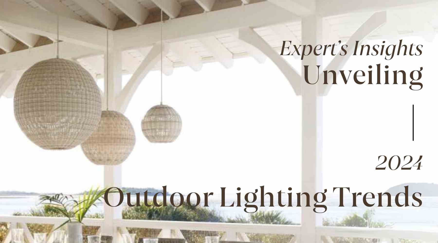 outdoor lighting ideas, trends