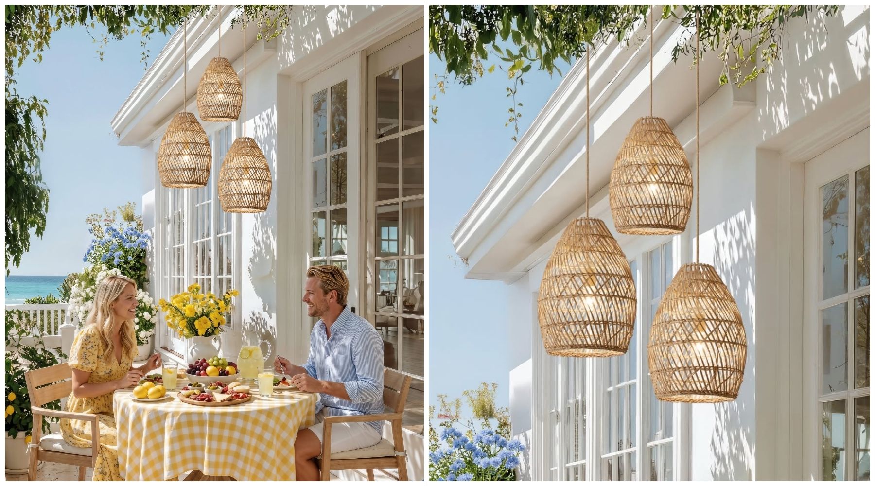 wet-rated outdoor pendant lights