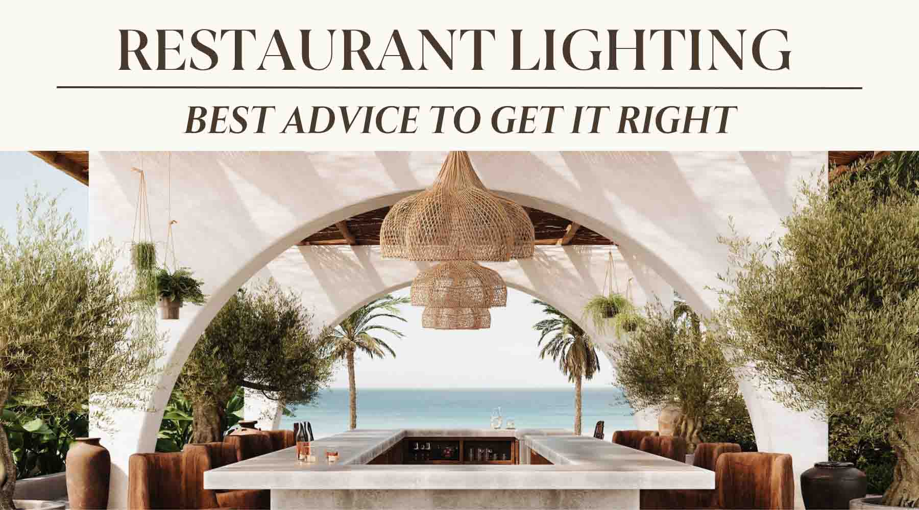 pro tips for perfecting restaurant lighting