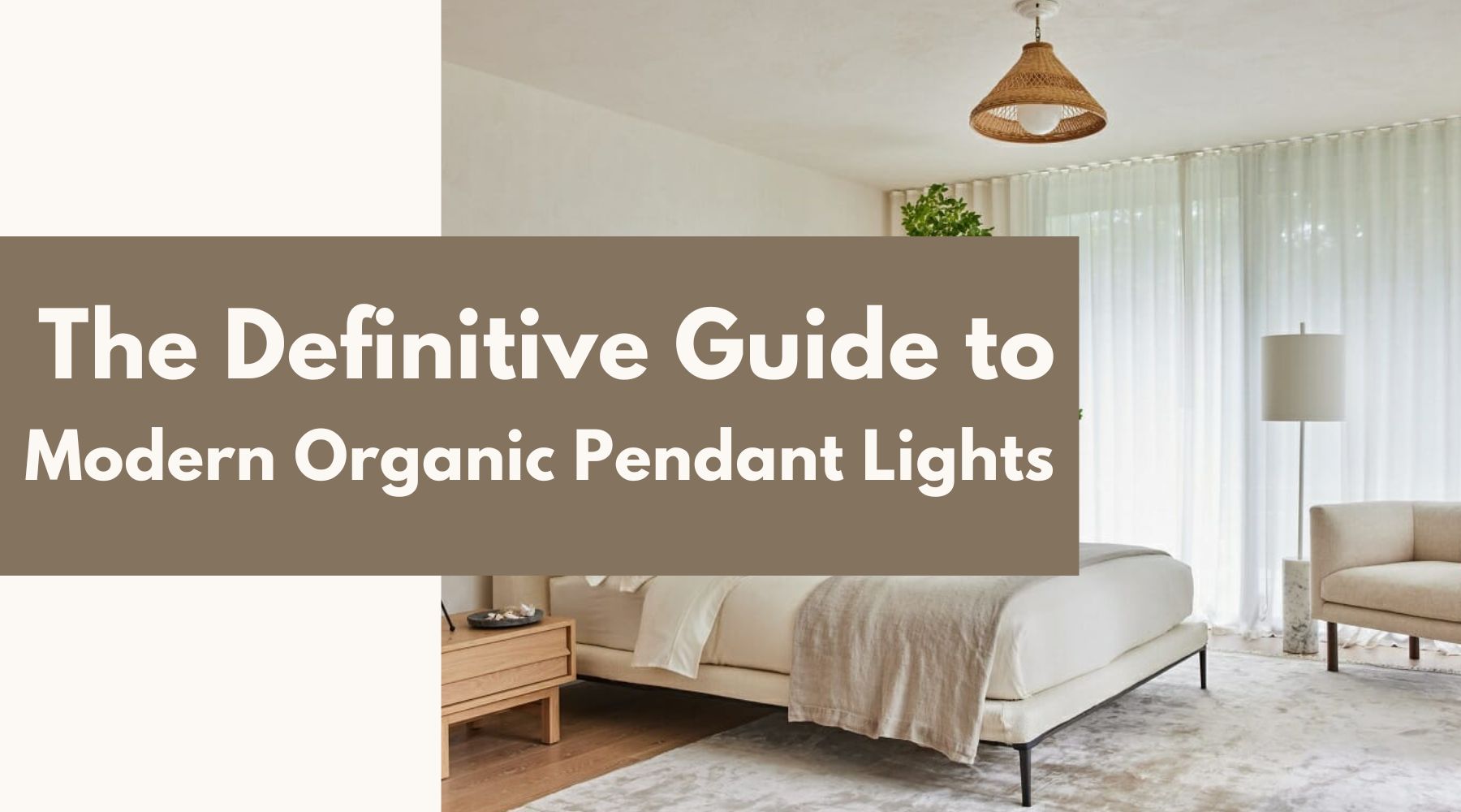 the definitive guide to modern organic pendant lights