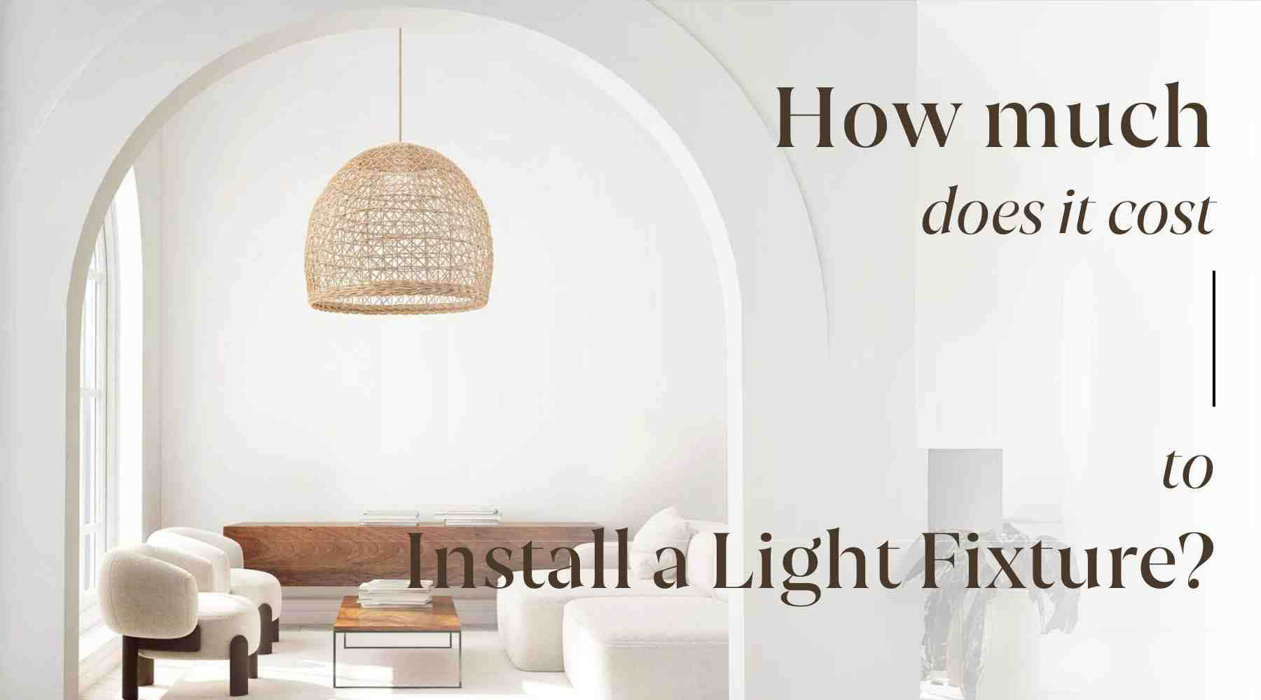 what is the cost of installing a light fixture