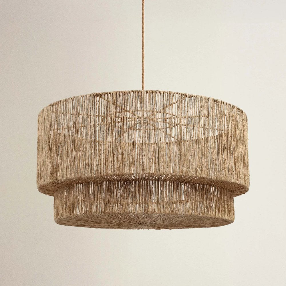 Luminous Rattan Pendant Light