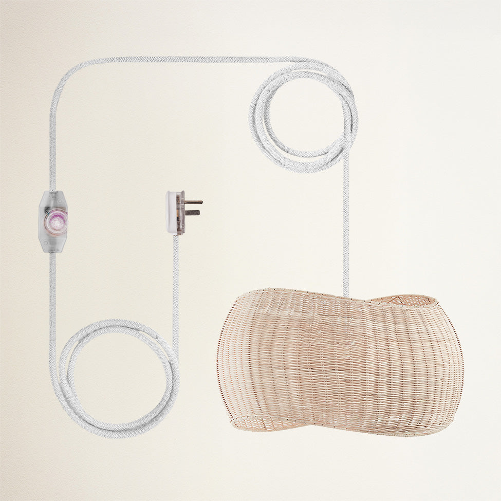 Angelo Rattan Pendant Light