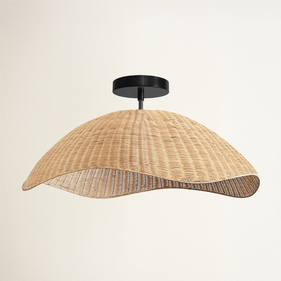 Nana Vermiculate Flush Mount Light