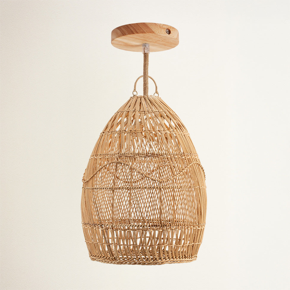 Perio Rattan Pendant Light