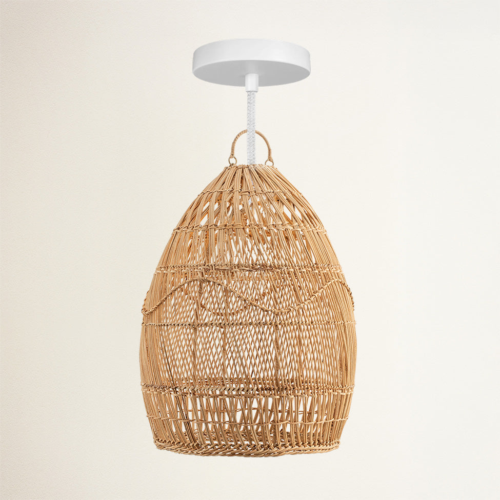 Perio Rattan Pendant Light