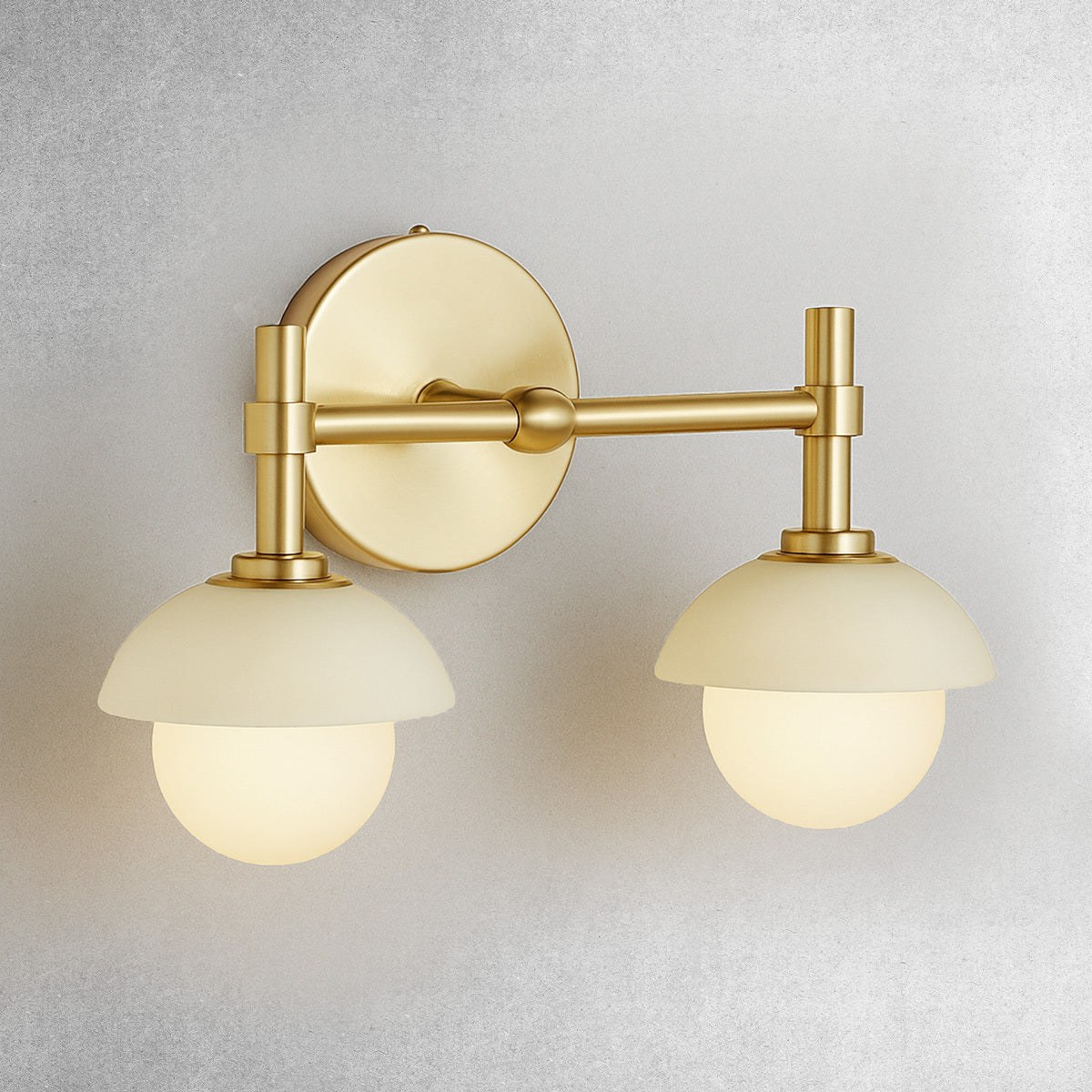 Ariel Double Armed Sconce