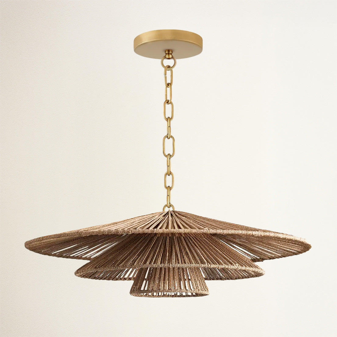 Sammie Tier Rattan Pendant Light
