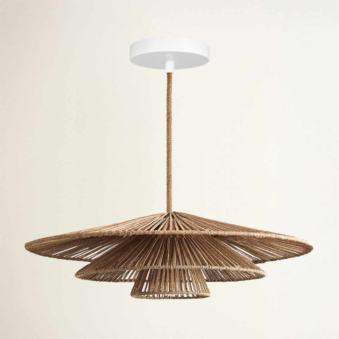 Outdoor Sammie Tier Rattan Pendant Light