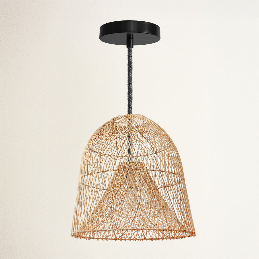 Santa Barbara Rattan Pendant Light