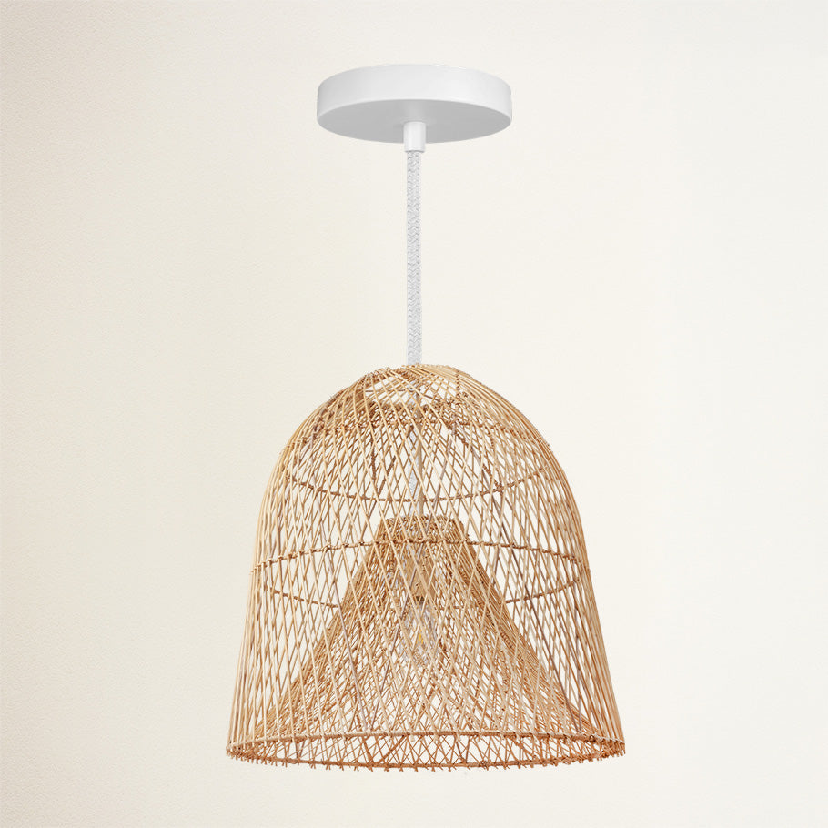 Santa Barbara Rattan Pendant Light