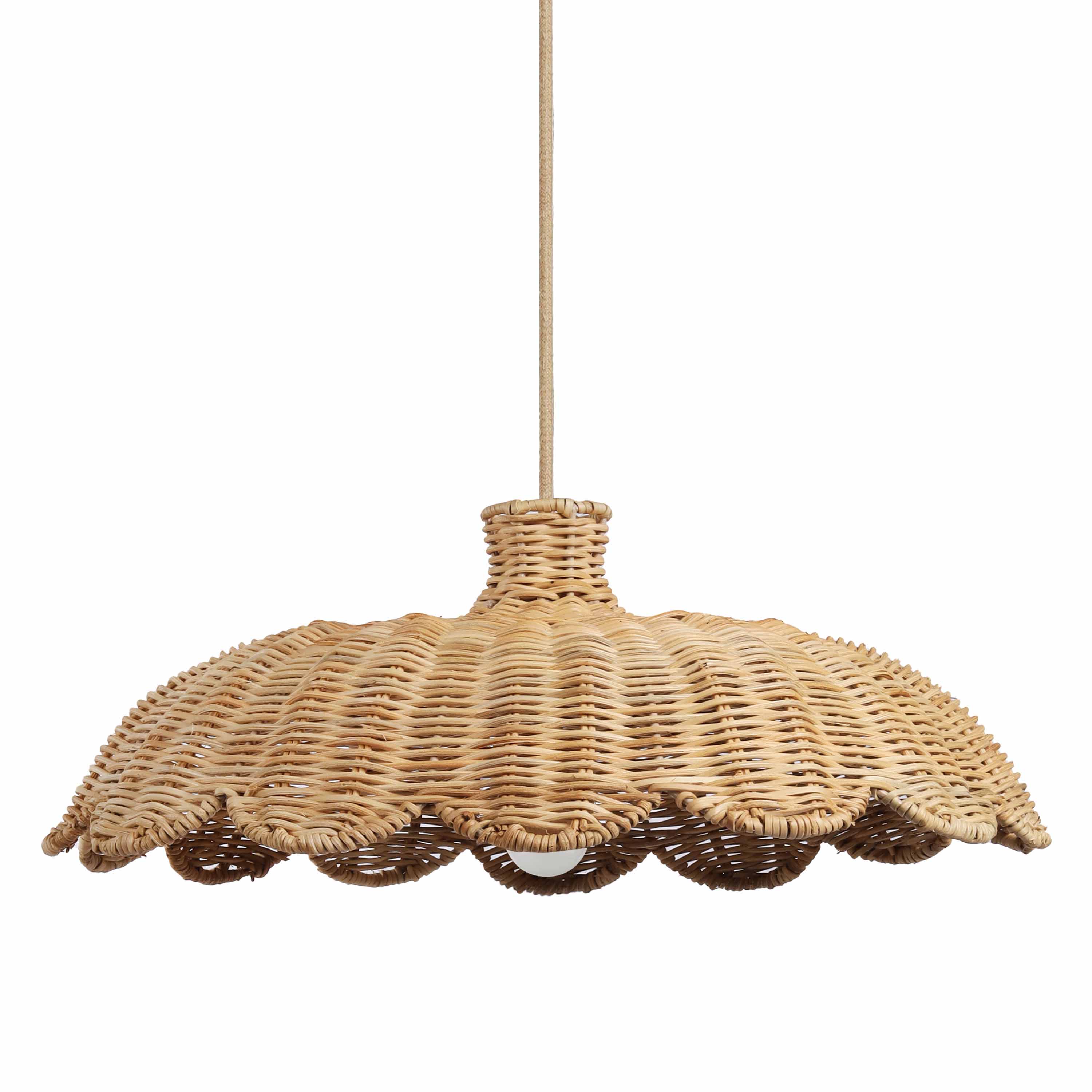 aurelia rattan pendant light